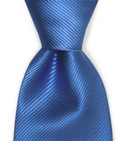 blauwe stropdas zijde