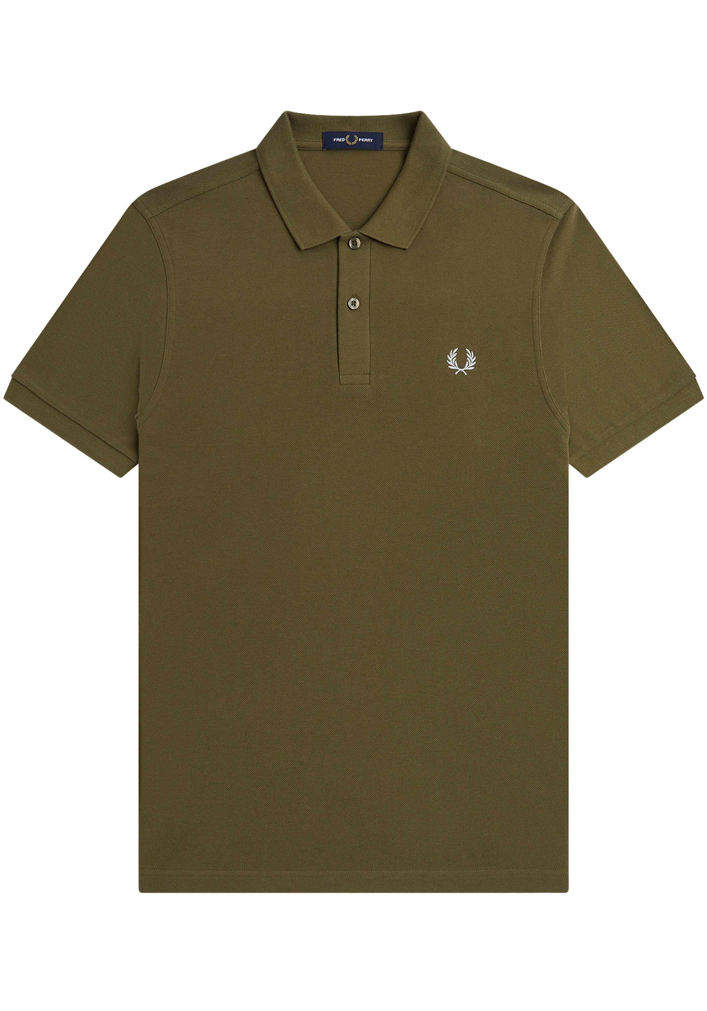 Fred Perry M3600 polo twin tipped shirt, pique, Uniform Green