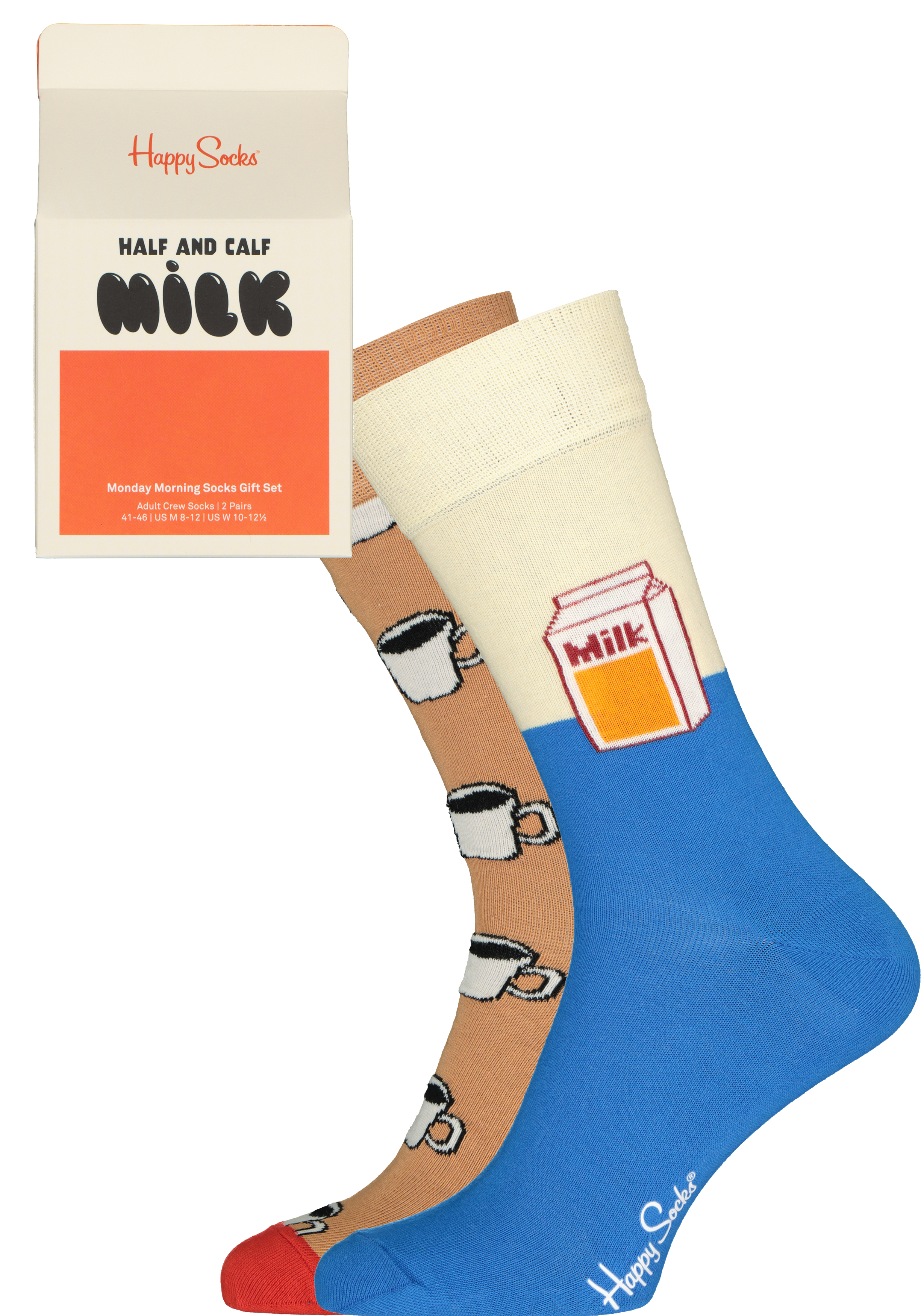 Happy Socks Monday Morning Socks Gift Set (2-pack)