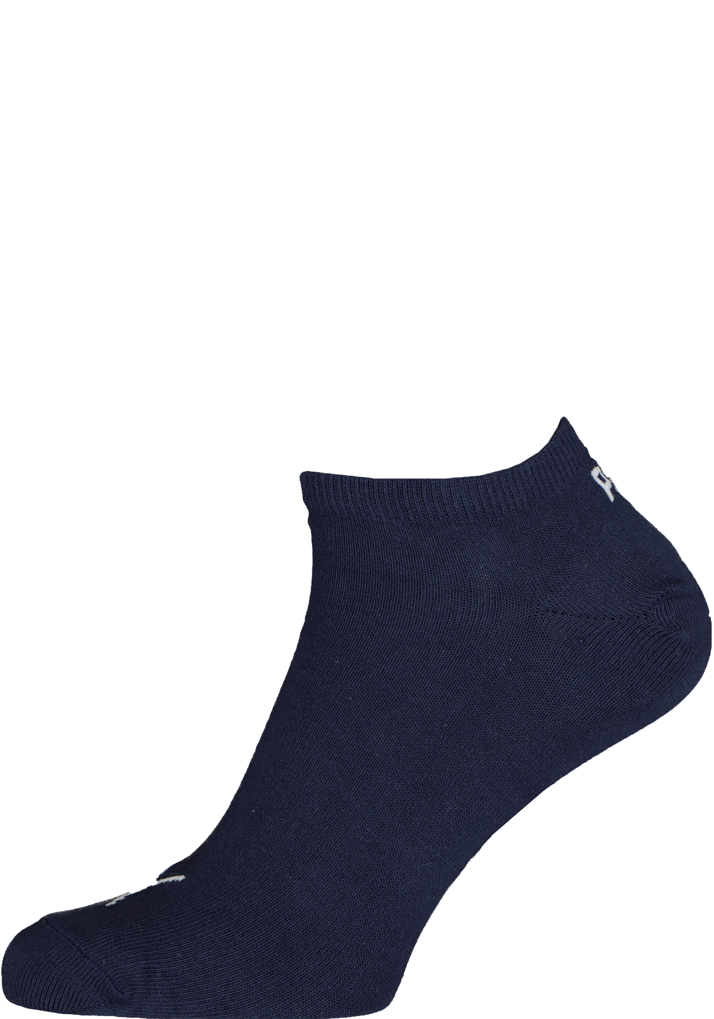 Puma Unisex Sneaker Plain (3-pack), navy blauw