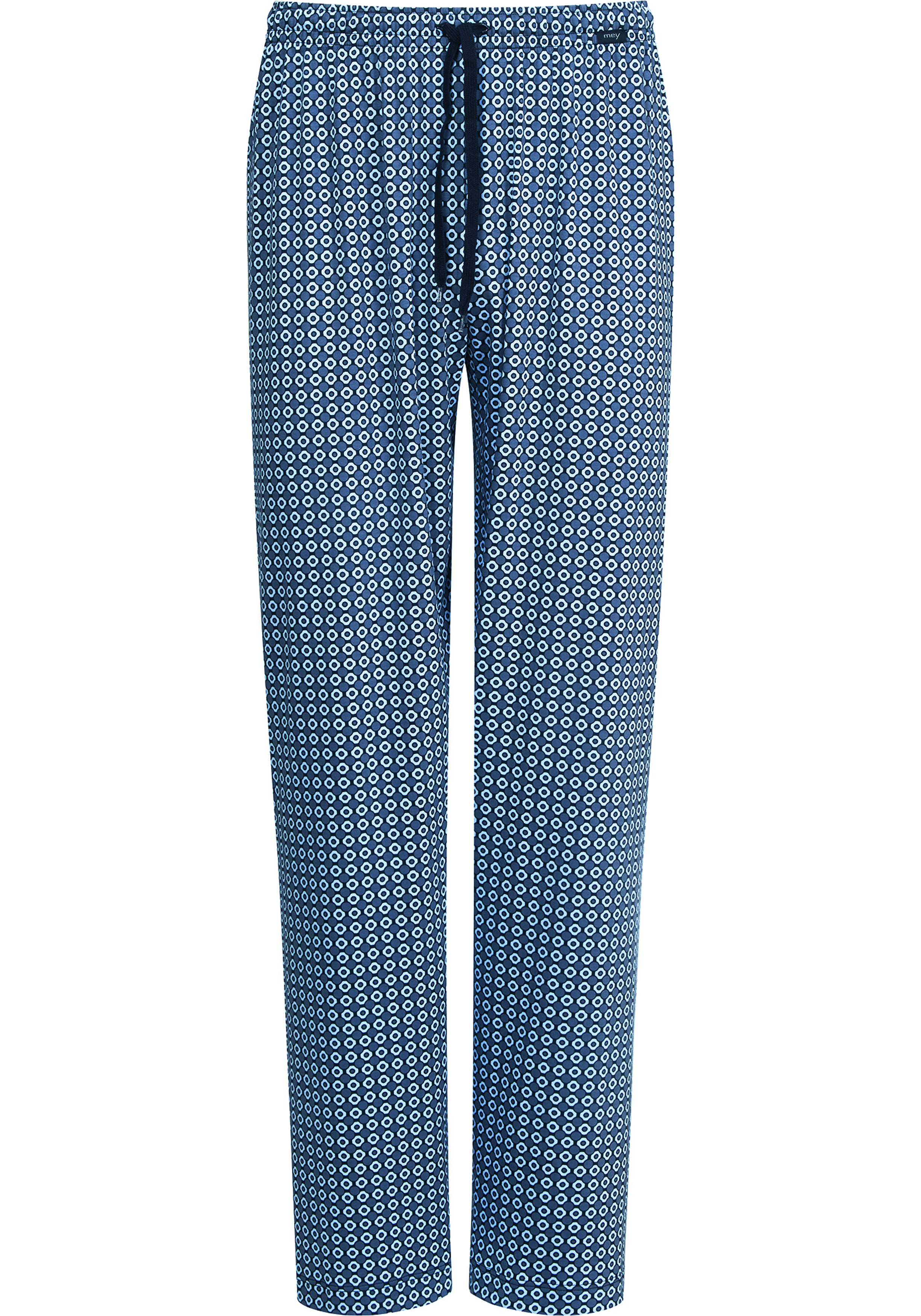 Mey pyjamabroek lang, Mornington, blauw dessin