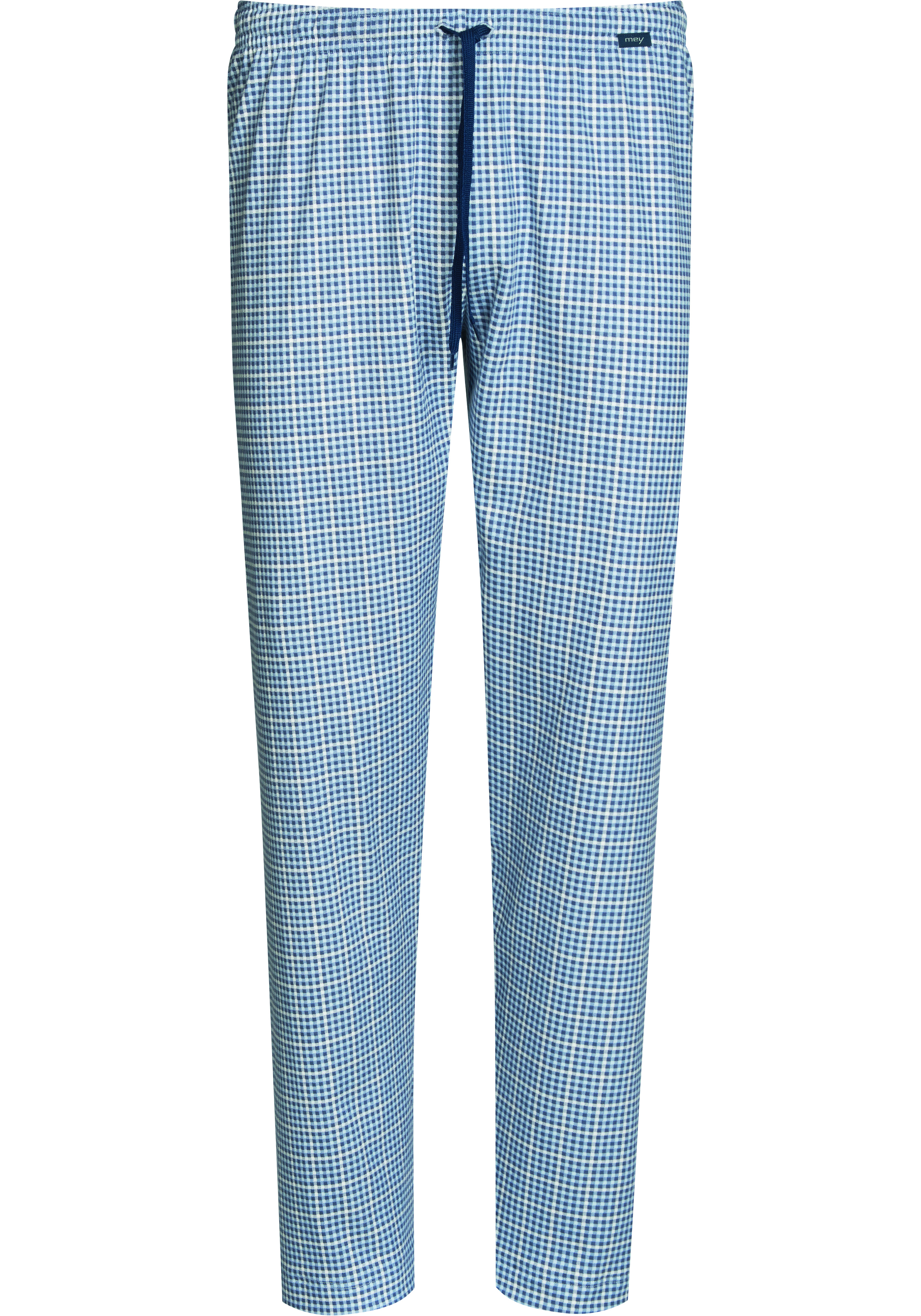 Mey pyjamabroek lang, Redesdale, blauw geruit