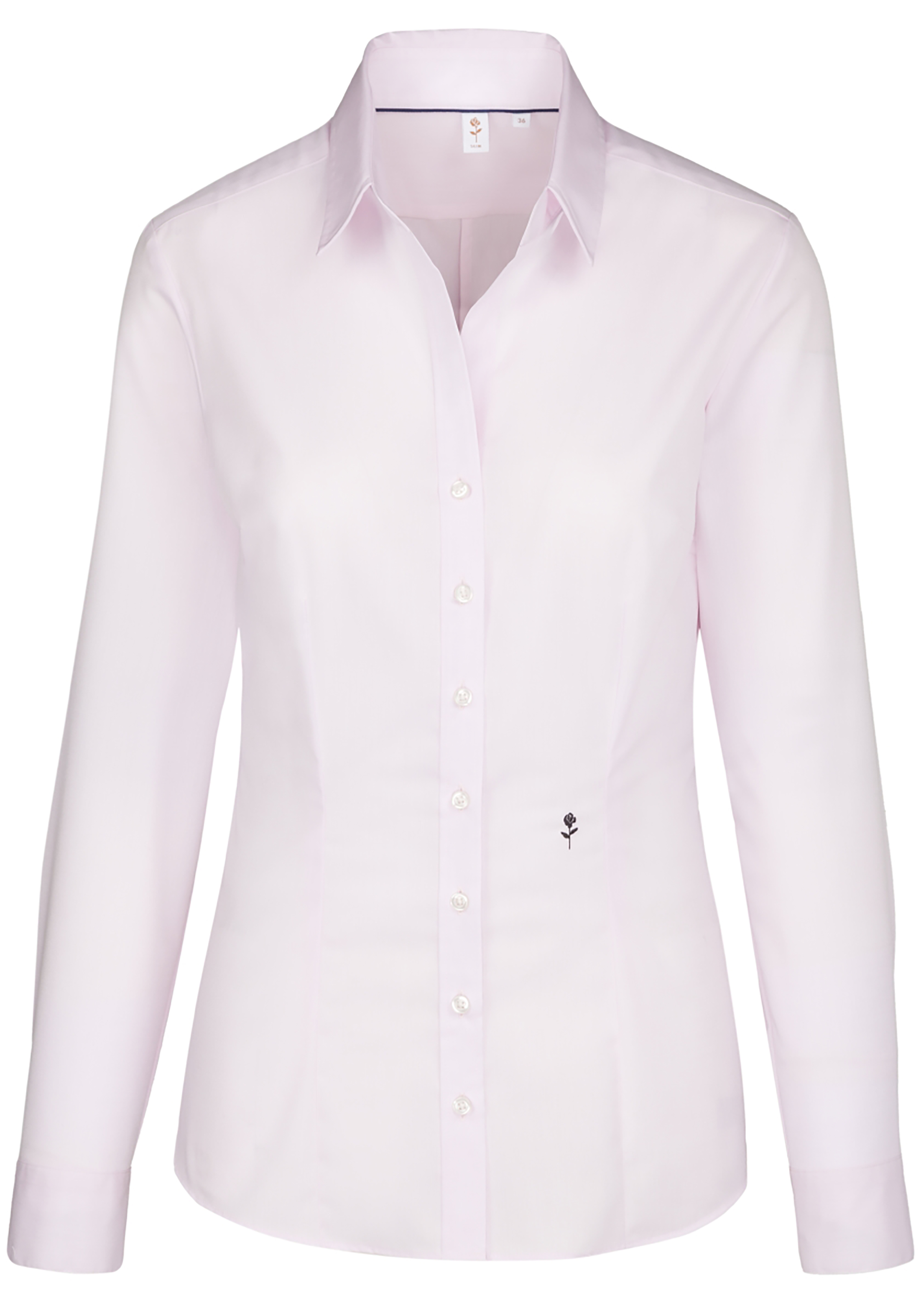 Seidensticker dames blouse slim fit, roze