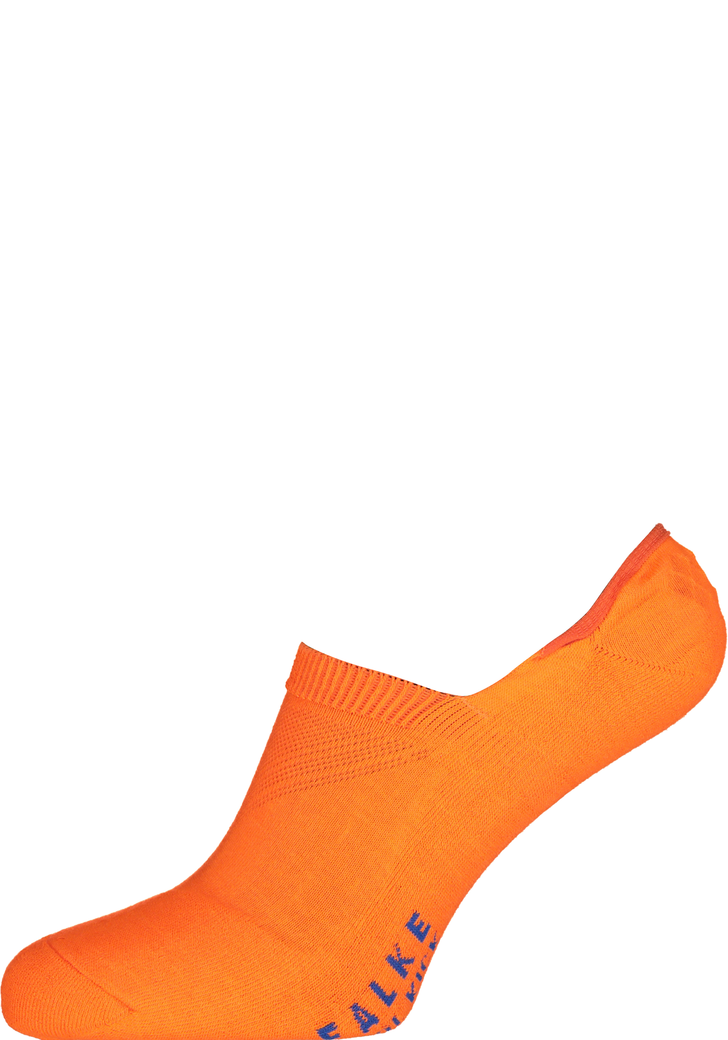 FALKE Cool Kick invisible unisex sokken, oranje (flash orange)