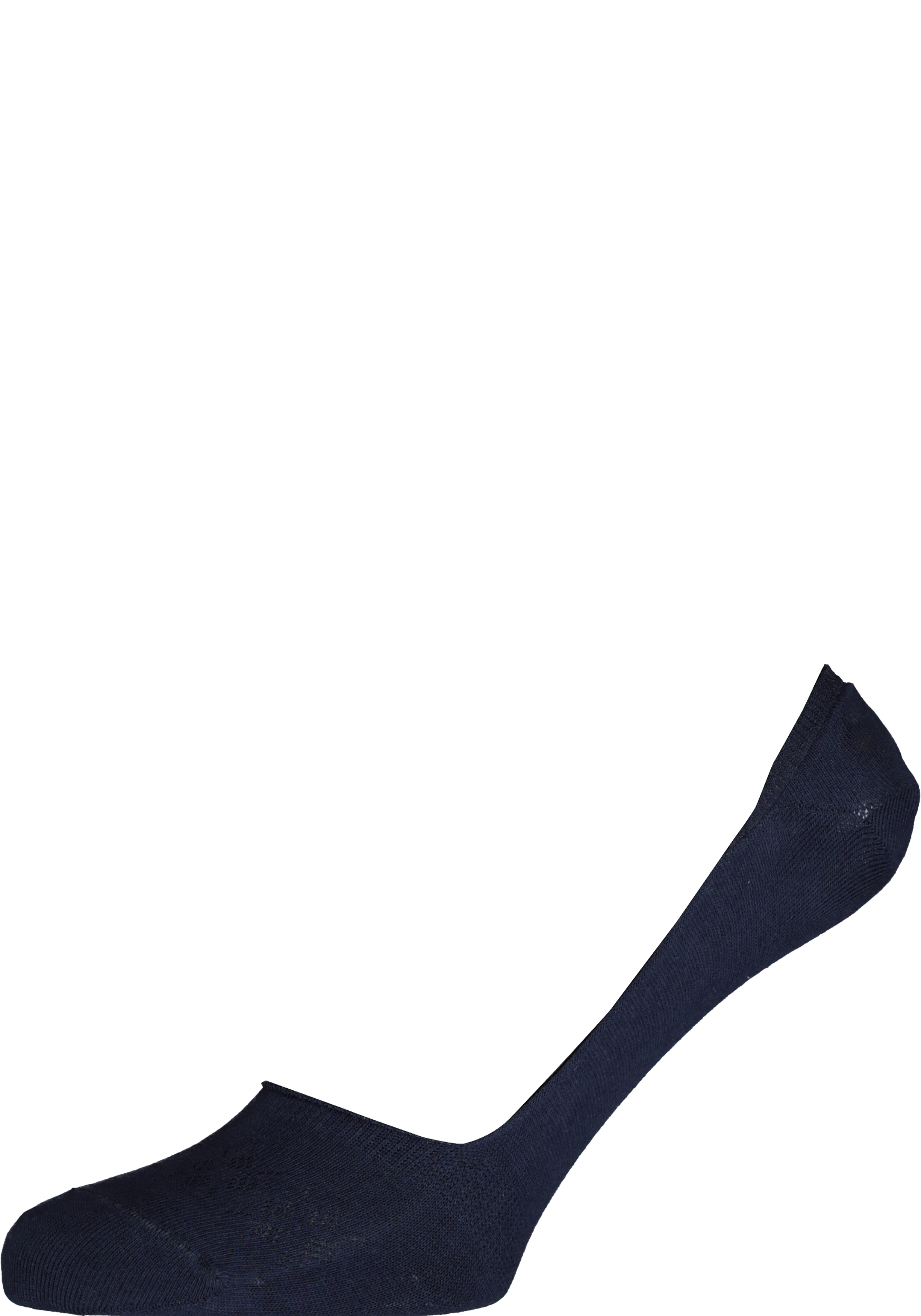 Burlington Everyday dames invisible sokken (2-pack), katoen, marine blauw