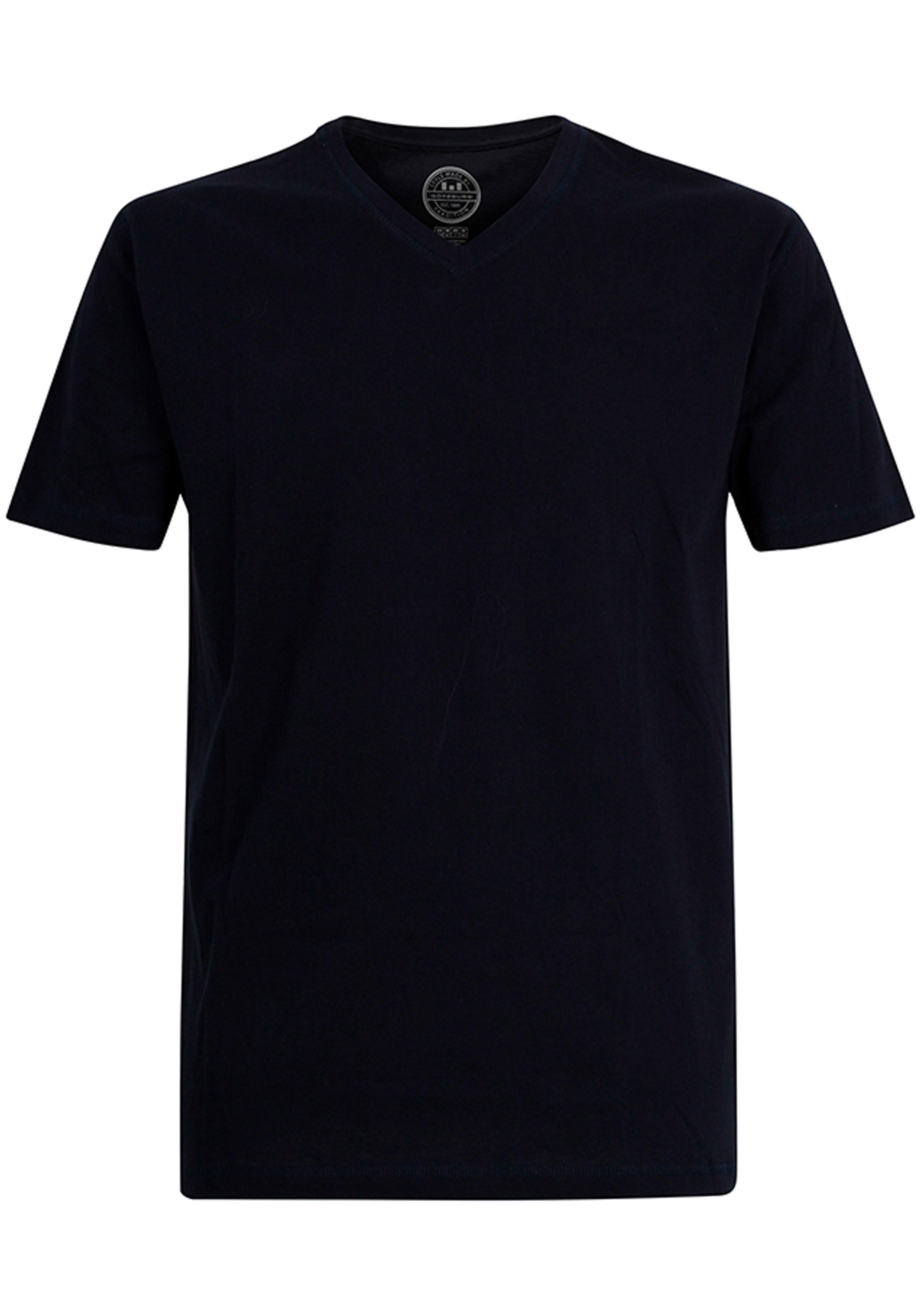 Gotzburg heren T-shirt V-hals (1-pack), donkerblauw