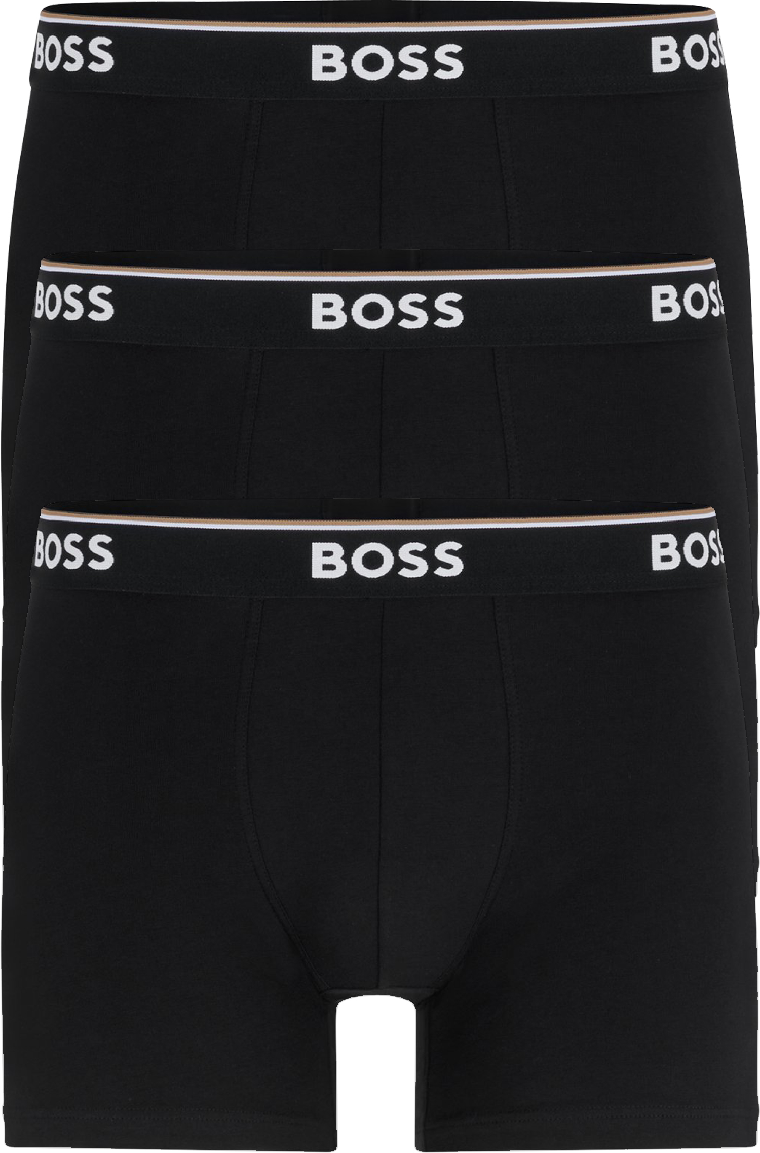 HUGO BOSS Power boxer briefs (3-pack), heren boxers normale lengte, zwart