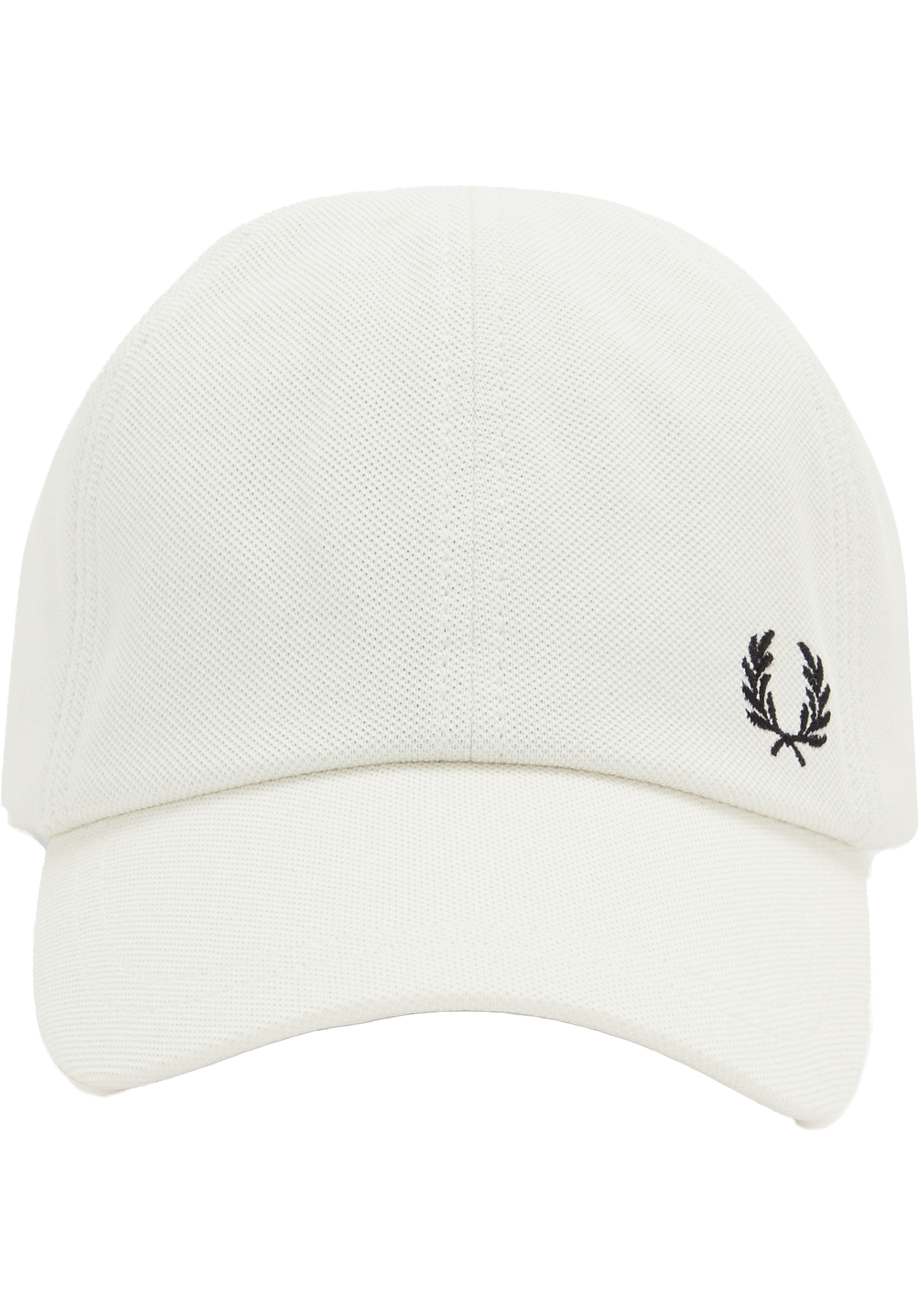 Fred Perry Pique Classic Cap, heren pet, wit