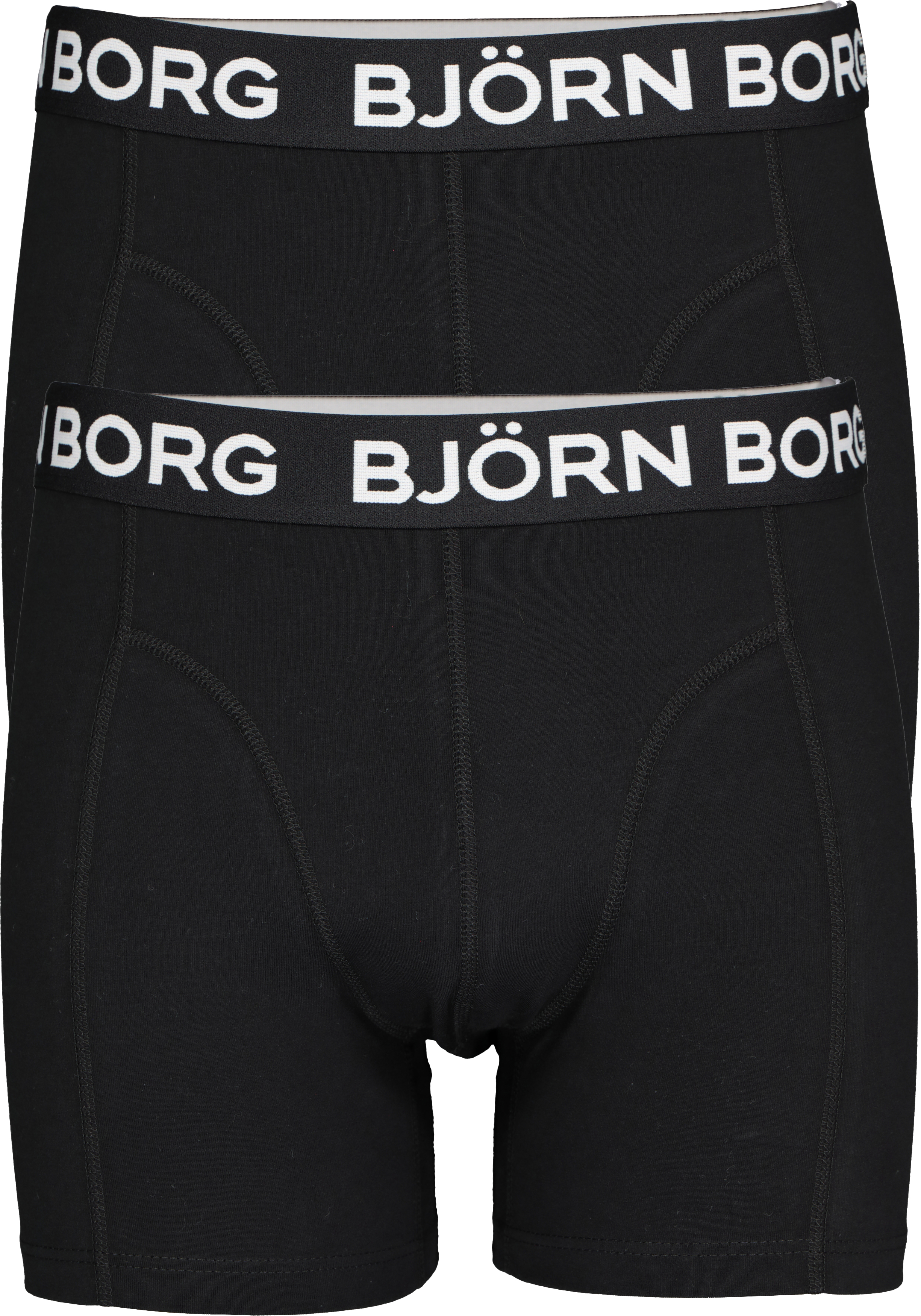 Bjorn Borg boxershorts Core (2-pack), heren boxers normale lengte, zwart