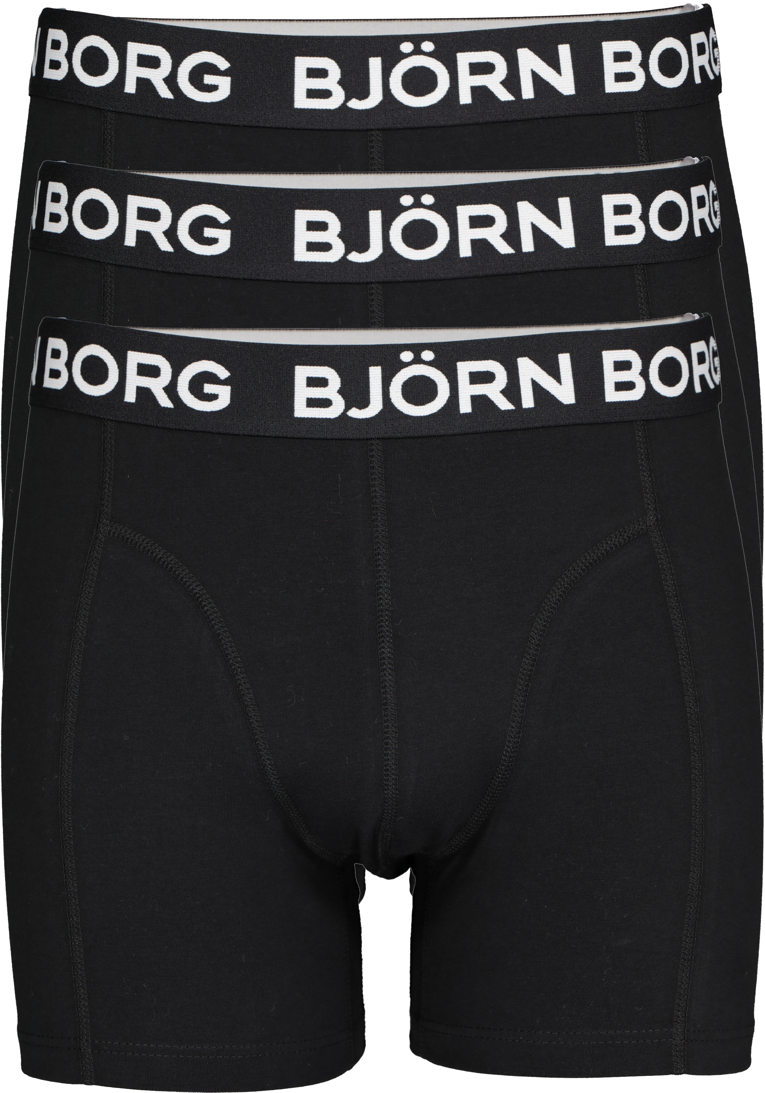Bjorn Borg boxershorts Core (3-pack), heren boxers normale lengte, zwart