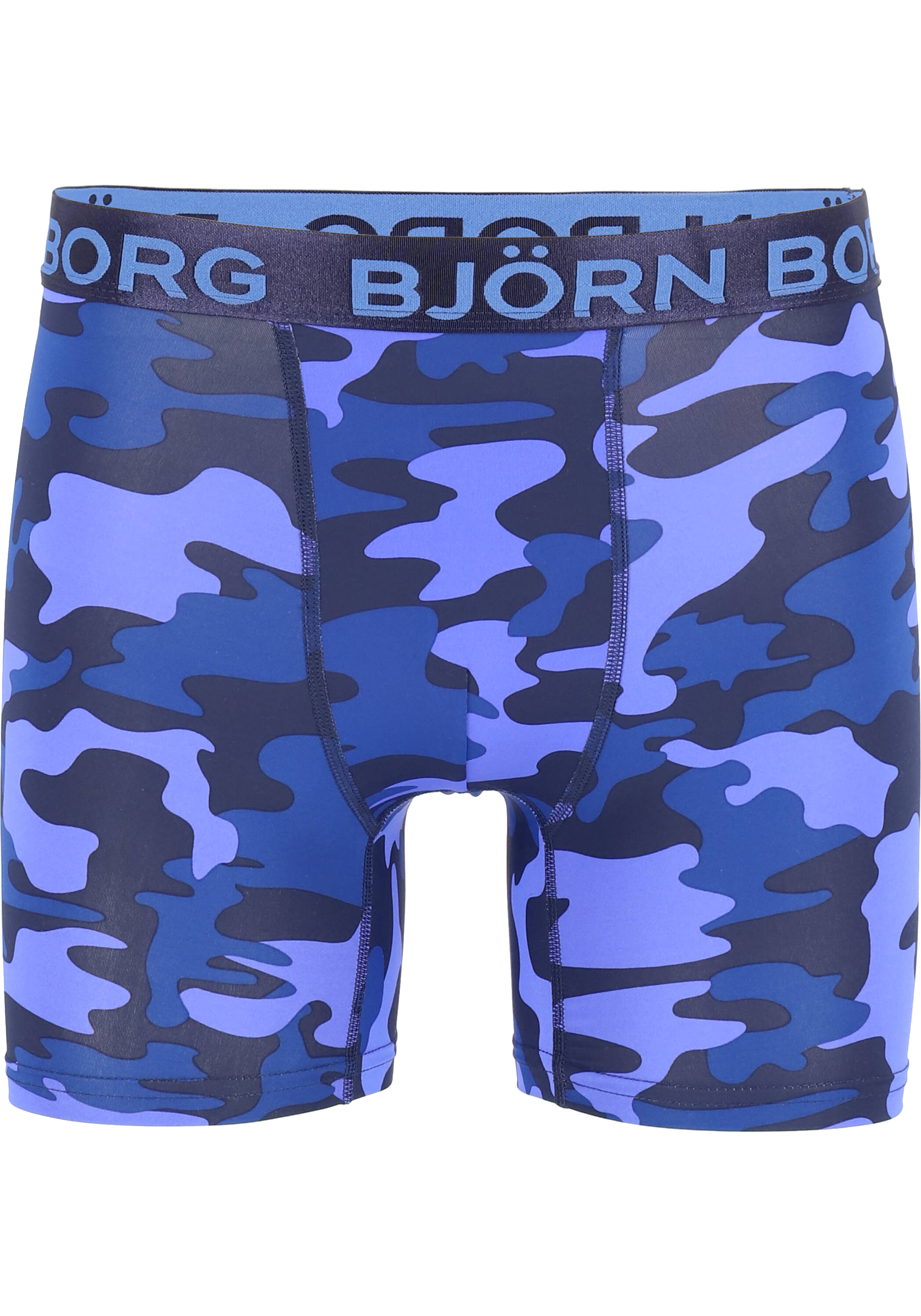 Bjorn Borg Boxers Performance microfiber, blauw camo print
