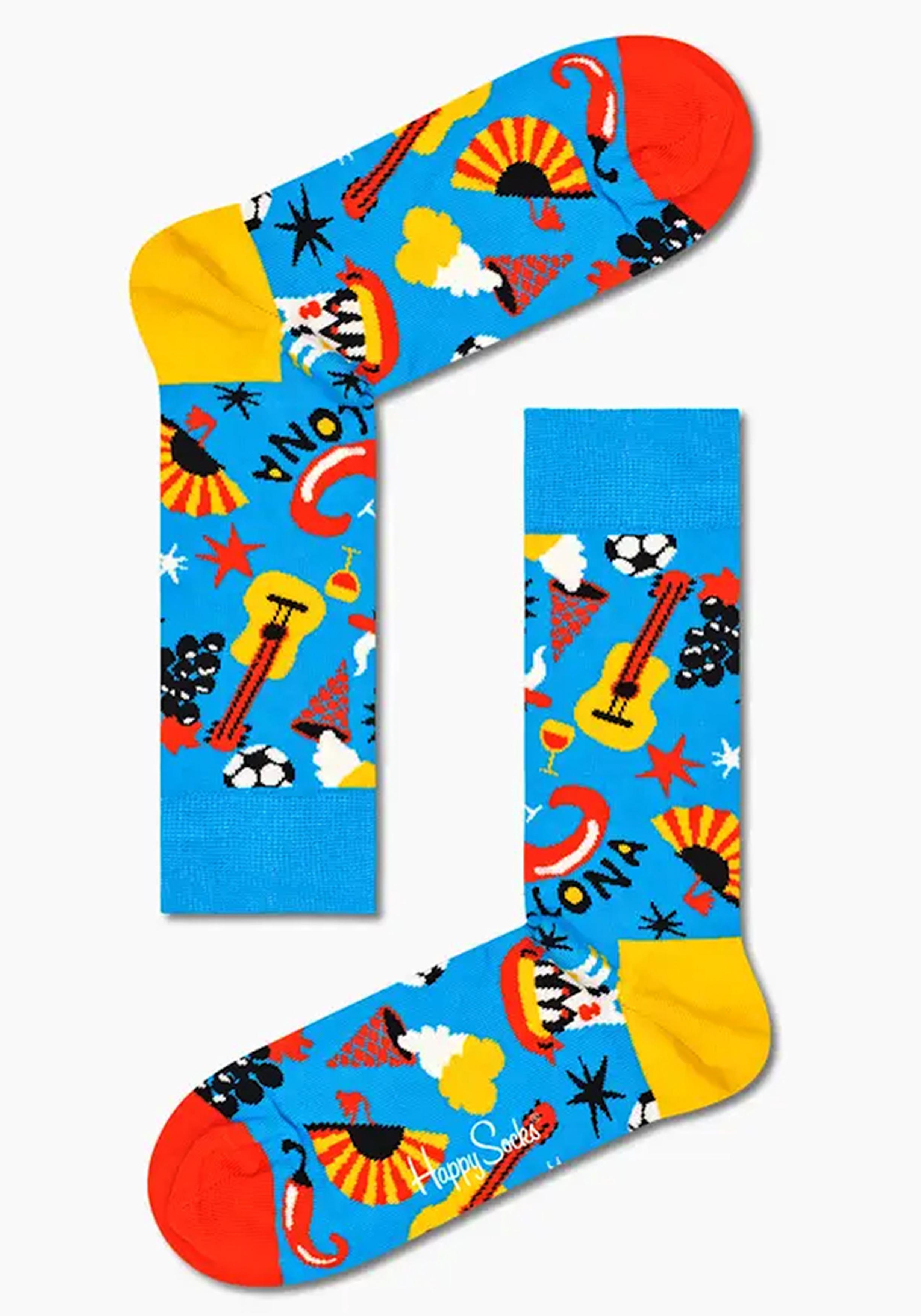 Happy Socks Barcelona Sock, unisex sokken