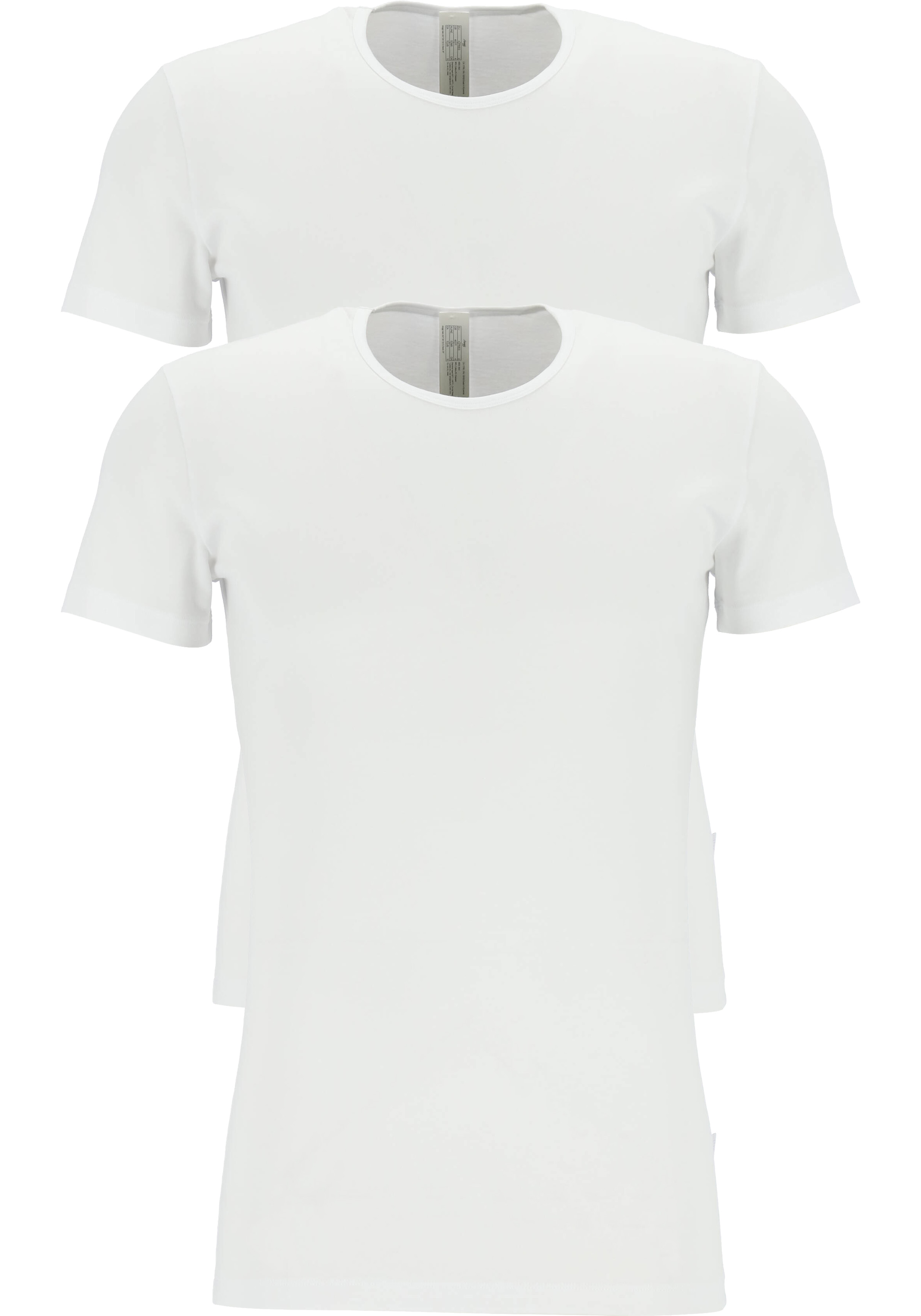Sloggi Men 24/7 Shirt O-hals, heren T-shirts (2-pack), wit