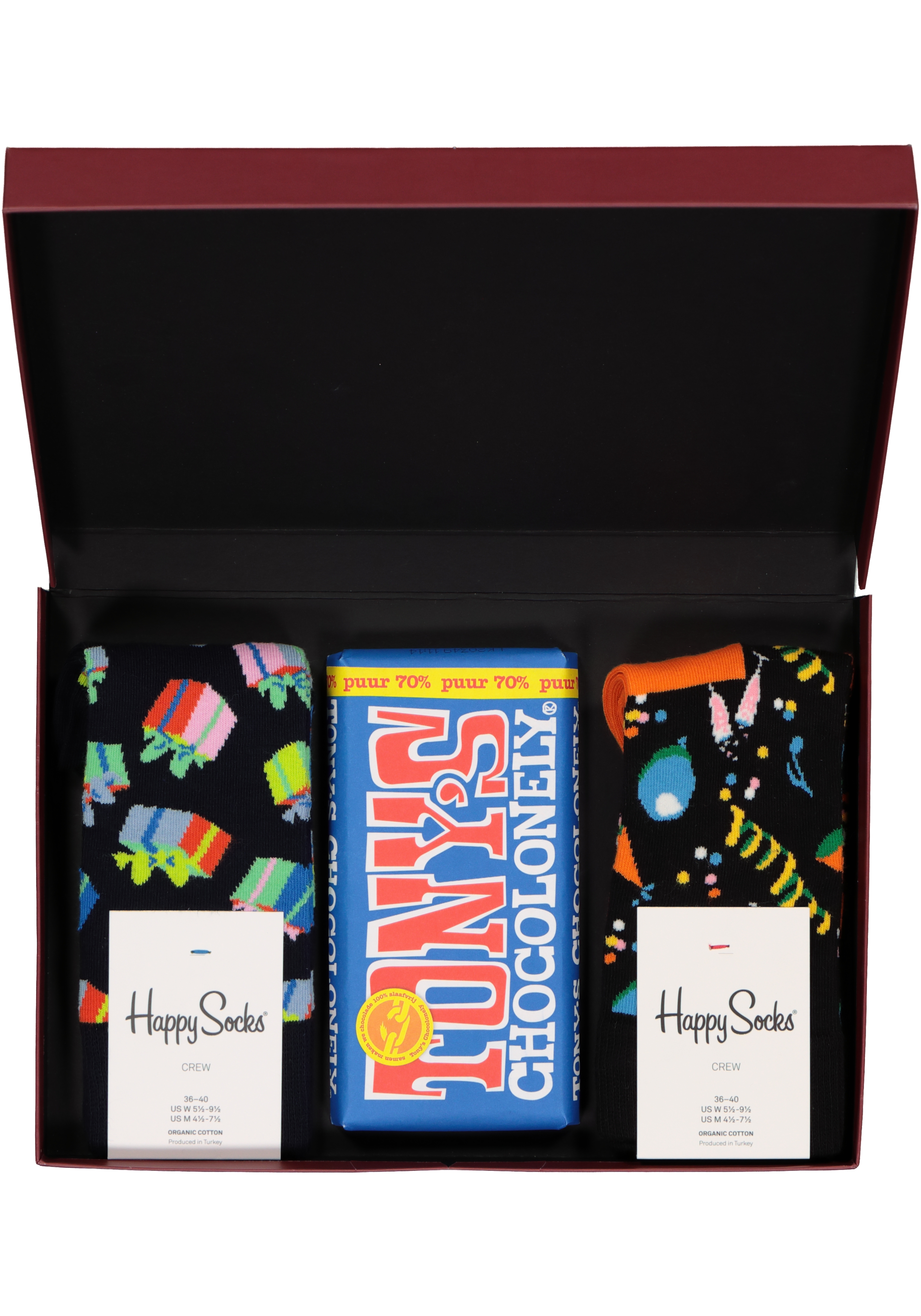 Happy Chocolade cadeauset; Puur Feest