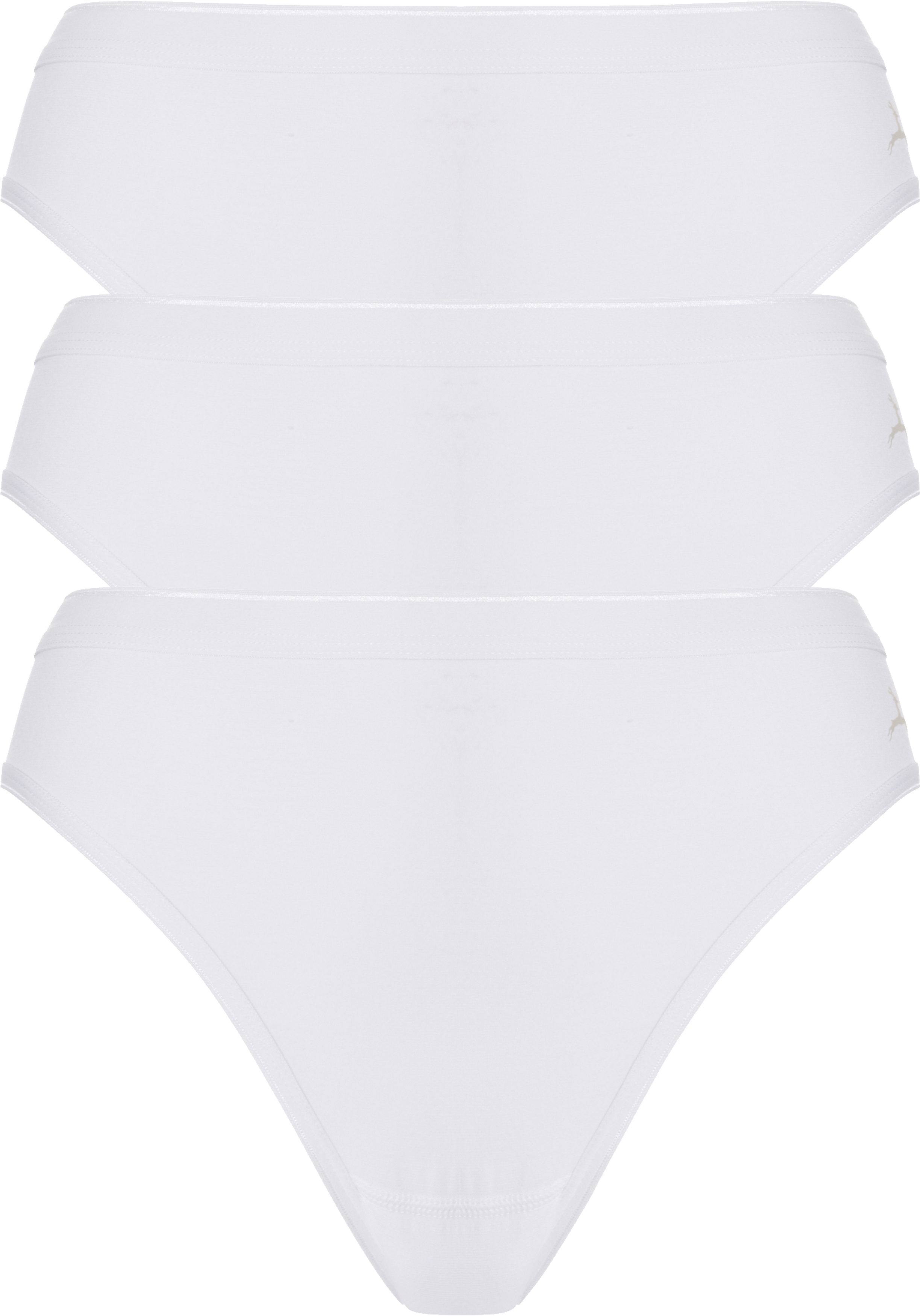 ten Cate Basic women rio (3-pack), dames slips lage taille, wit