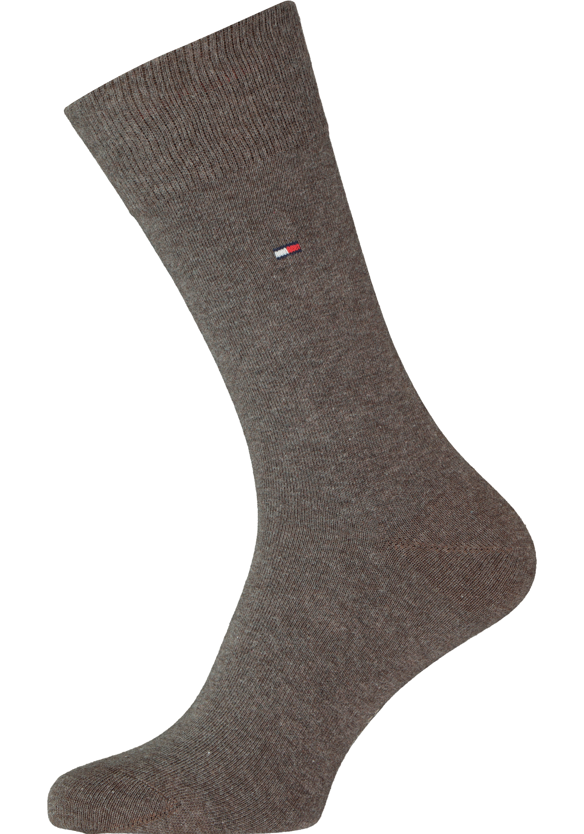 Tommy Hilfiger Classic Socks (2-pack), herensokken katoen, bruin