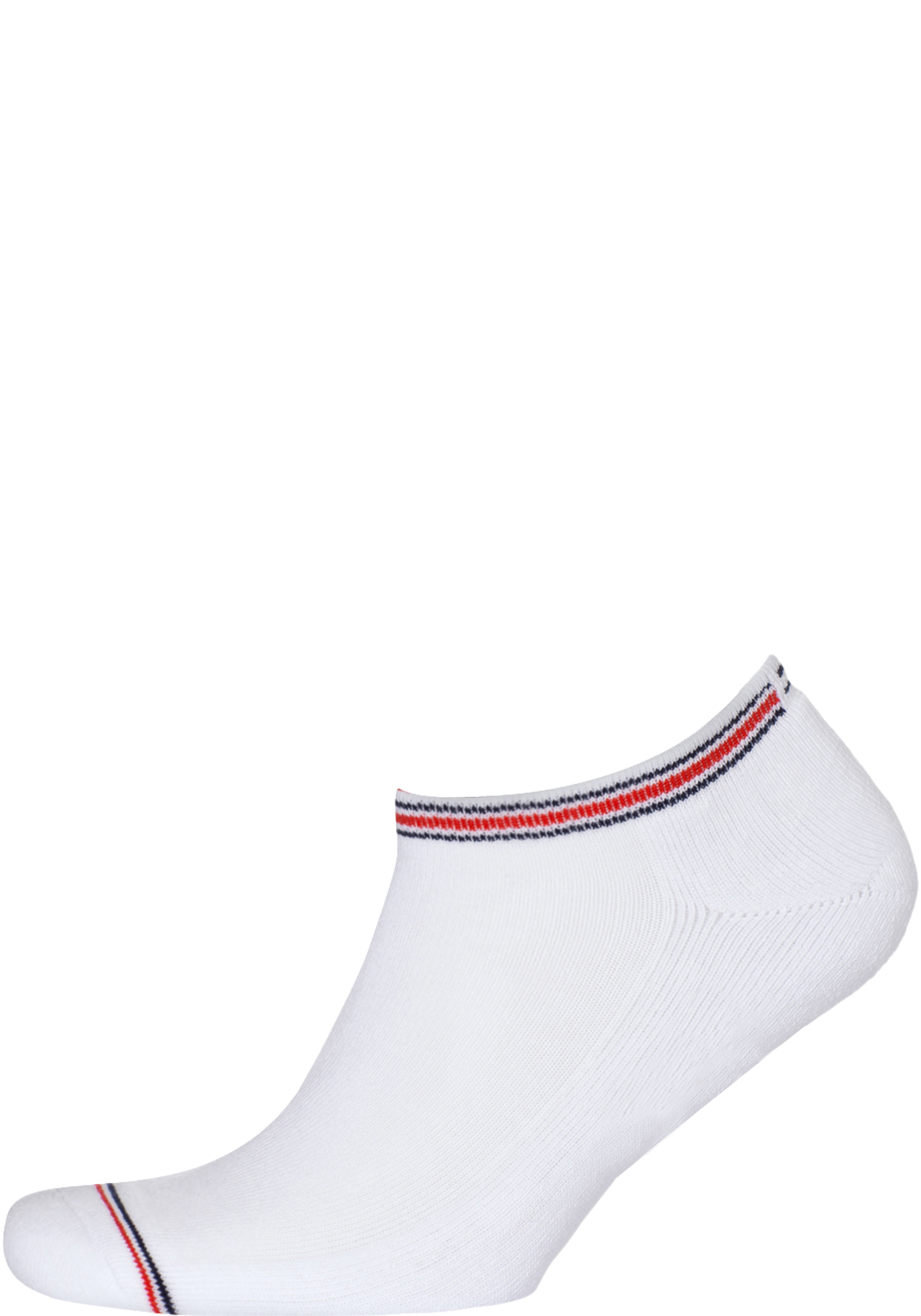 Tommy Hilfiger Iconic Sports Sneaker Socks (2-pack), heren sport enkelsokken, wit