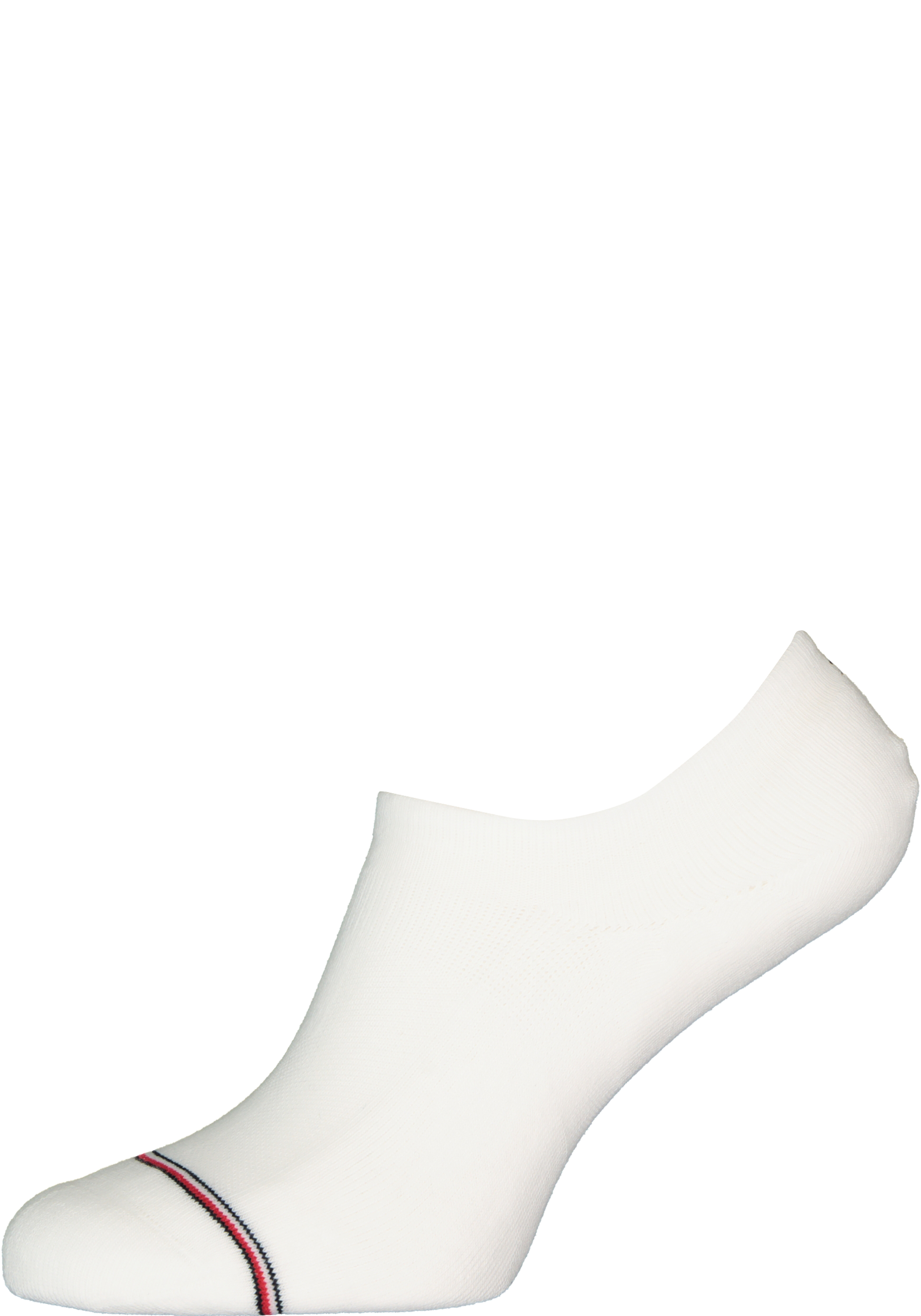 Tommy Hilfiger Iconic Sports Socks (2-pack), heren sneakersokken katoen, onzichtbaar, wit