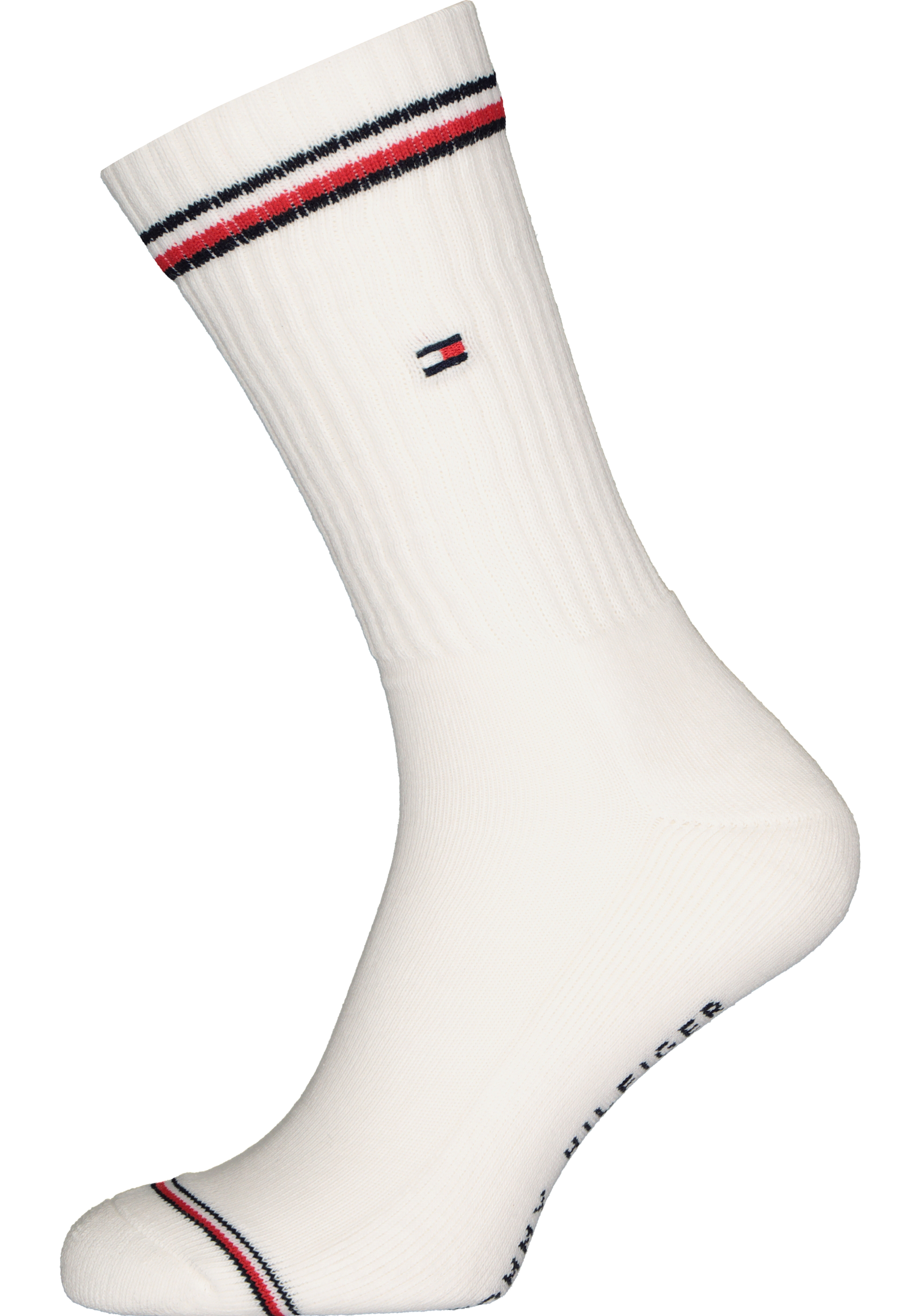 Tommy Hilfiger Iconic Sport Socks (2-pack), heren sportsokken katoen, wit