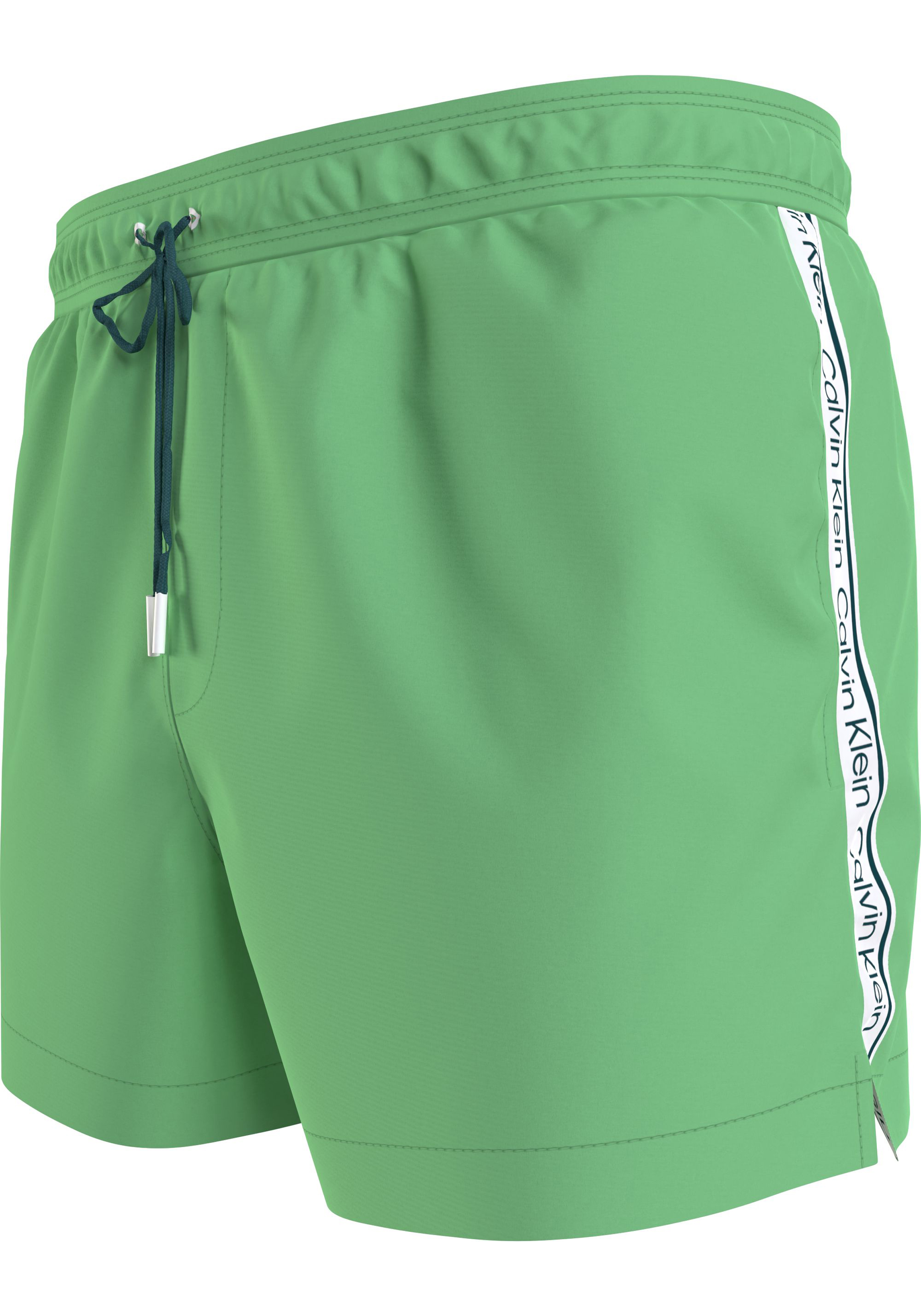 Calvin Klein Short Drawstring swimshort, heren zwembroek, groen