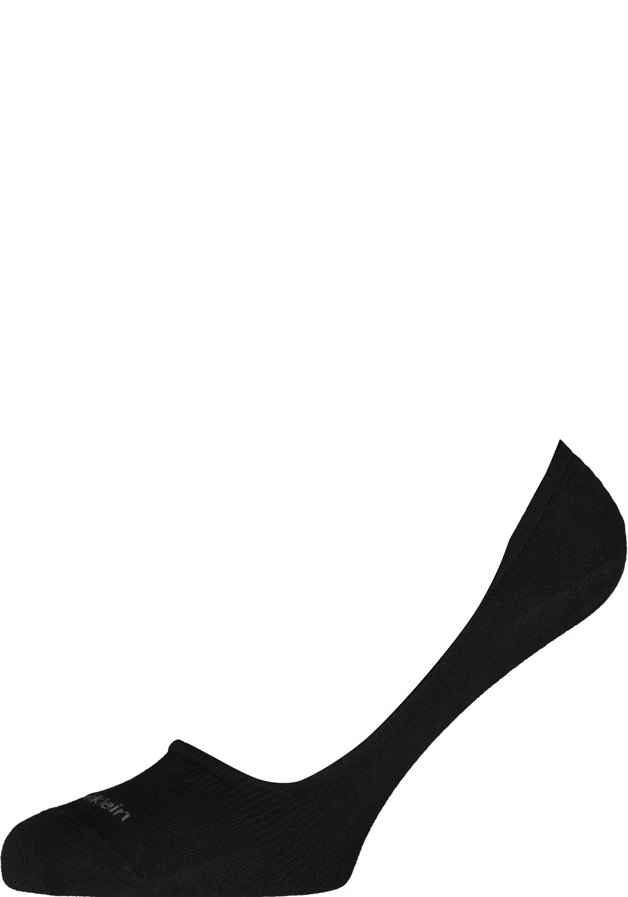 Calvin Klein Luca herensokken (2-pack), onzichtbare sneakersokken, zwart