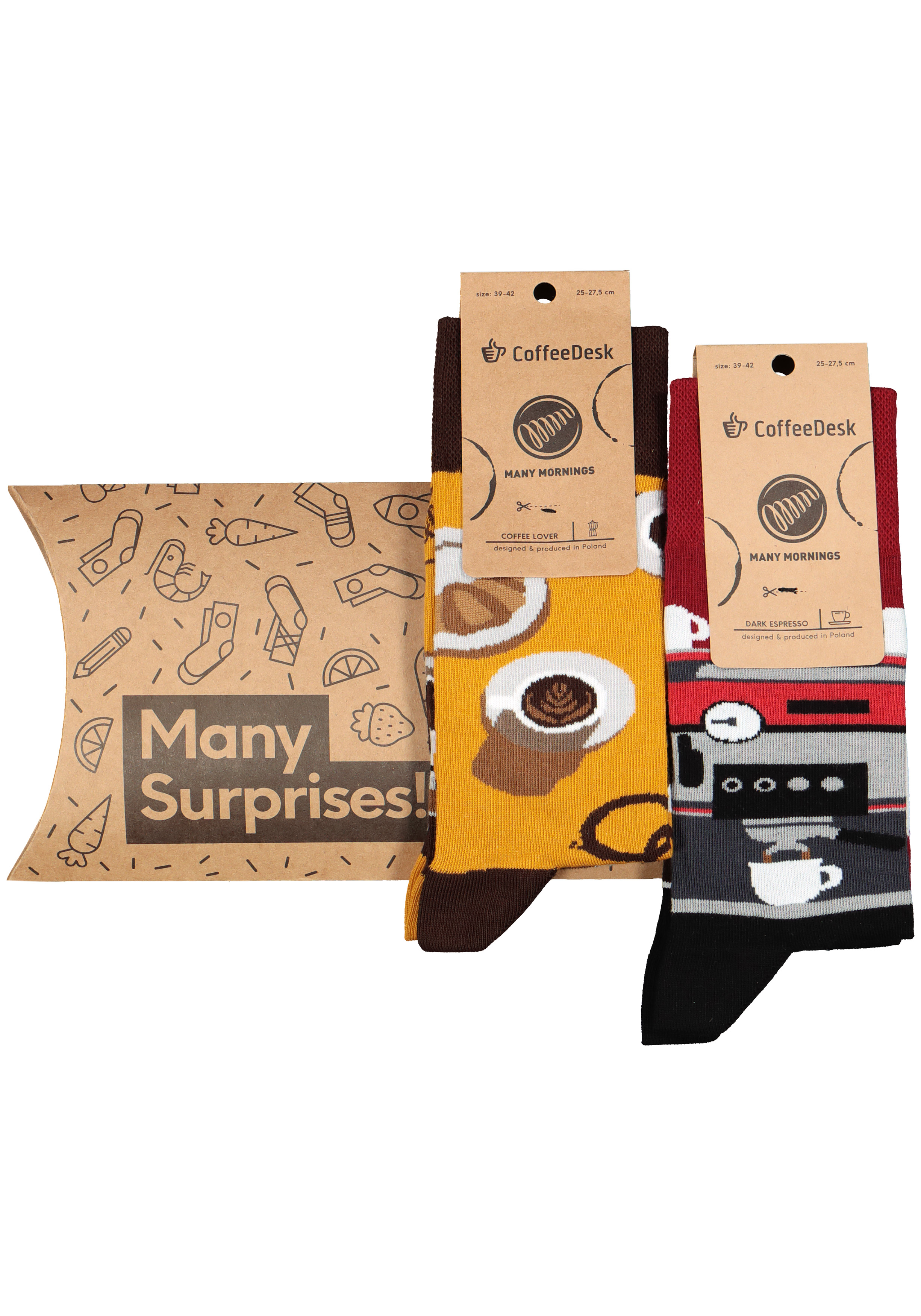 Many Mornings cadeauset, 2-pack Koffie