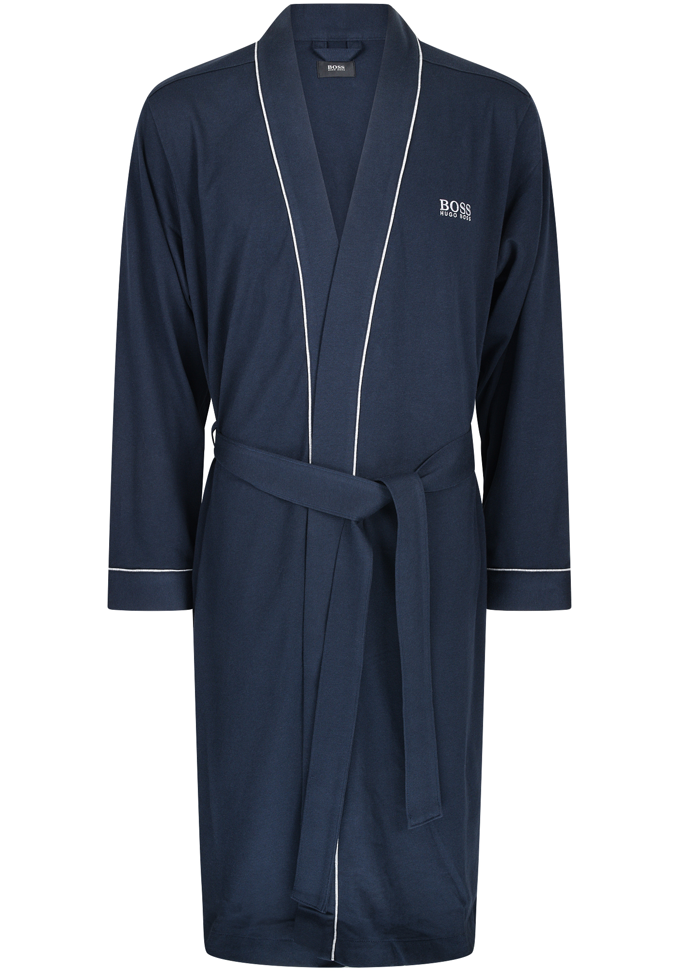 HUGO BOSS heren ochtendjas (dun), kimono, blauw