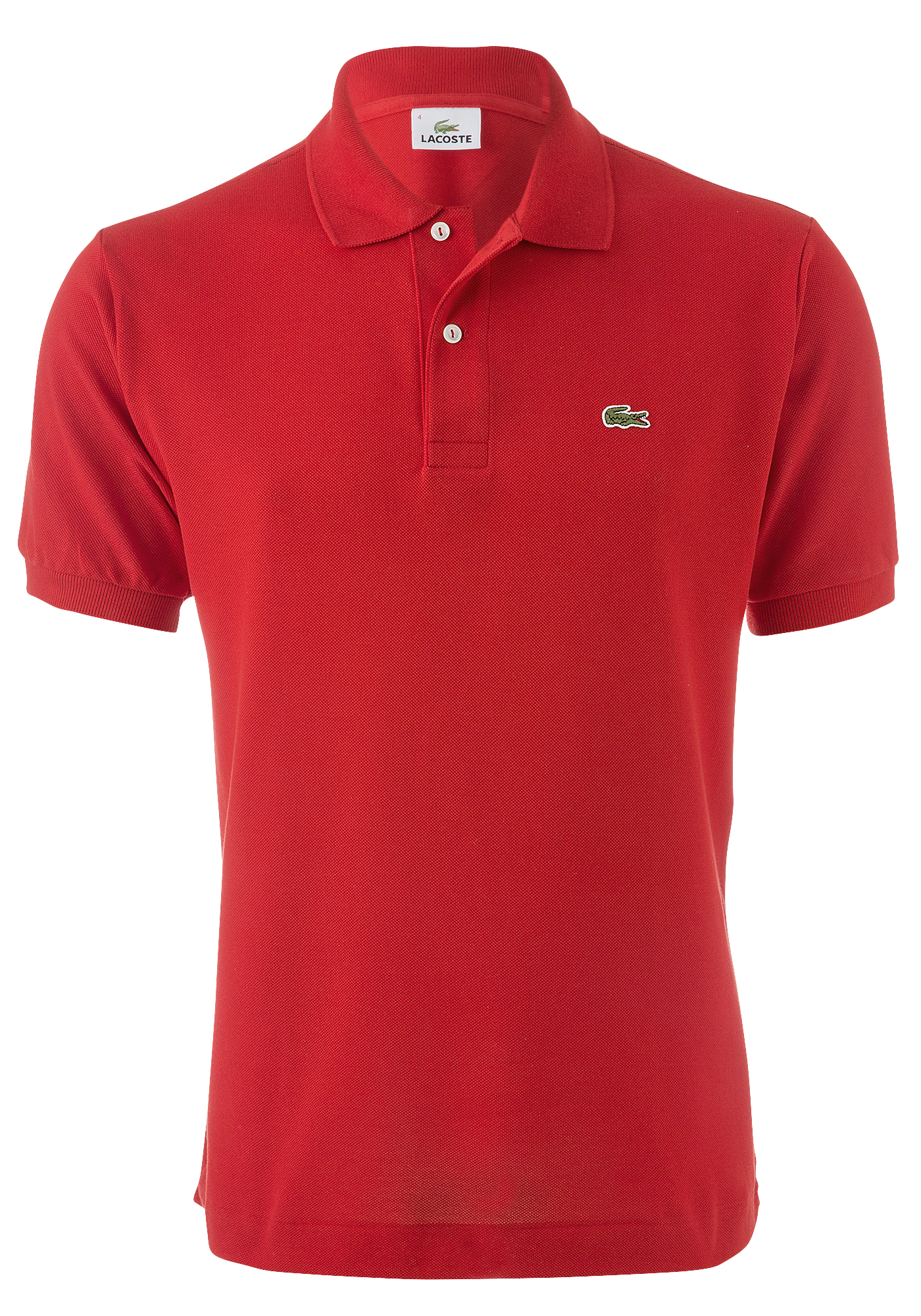 Lacoste Classic Fit polo, rood
