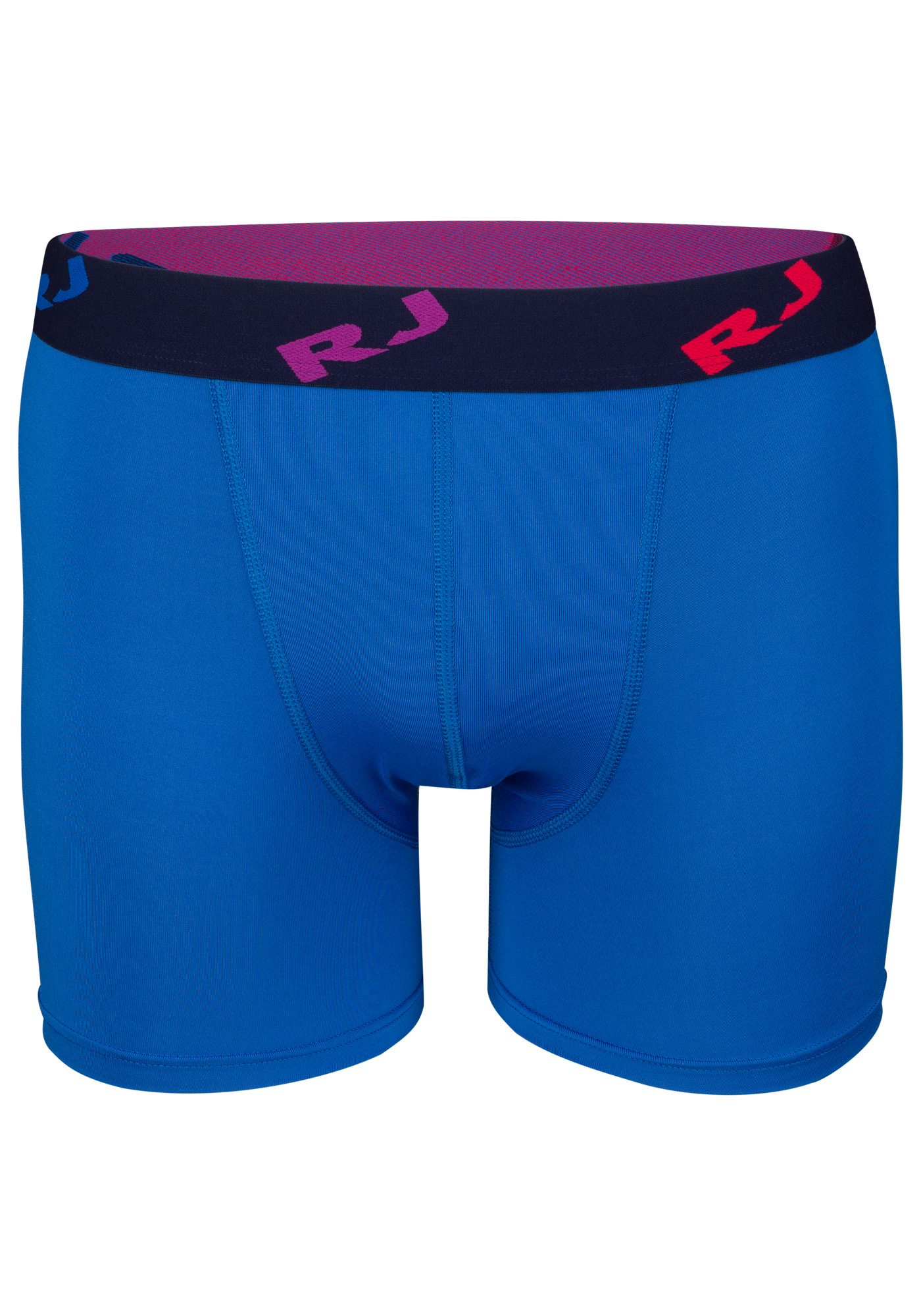 RJ Bodywear Pure Color boxershort (1-pack), heren boxer normale lengte, microfiber, blauw