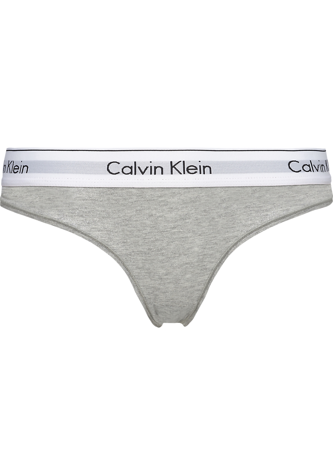Calvin Klein dames Modern Cotton slip, grijs