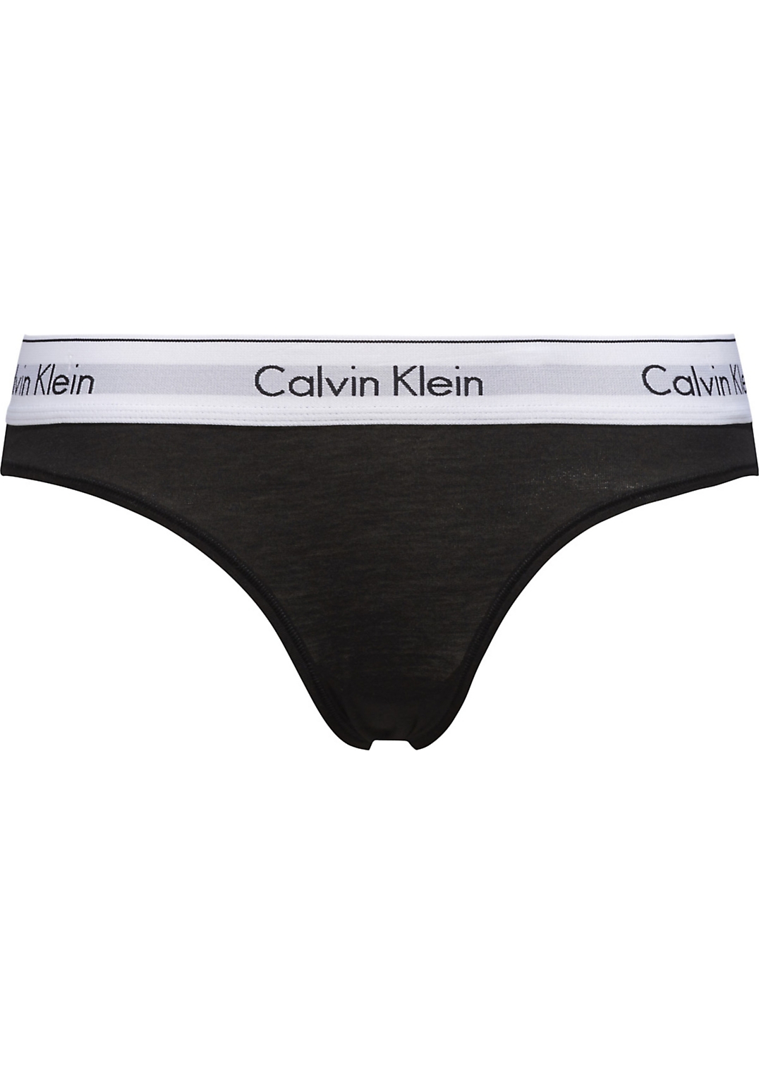 Calvin Klein dames Modern Cotton slip, zwart