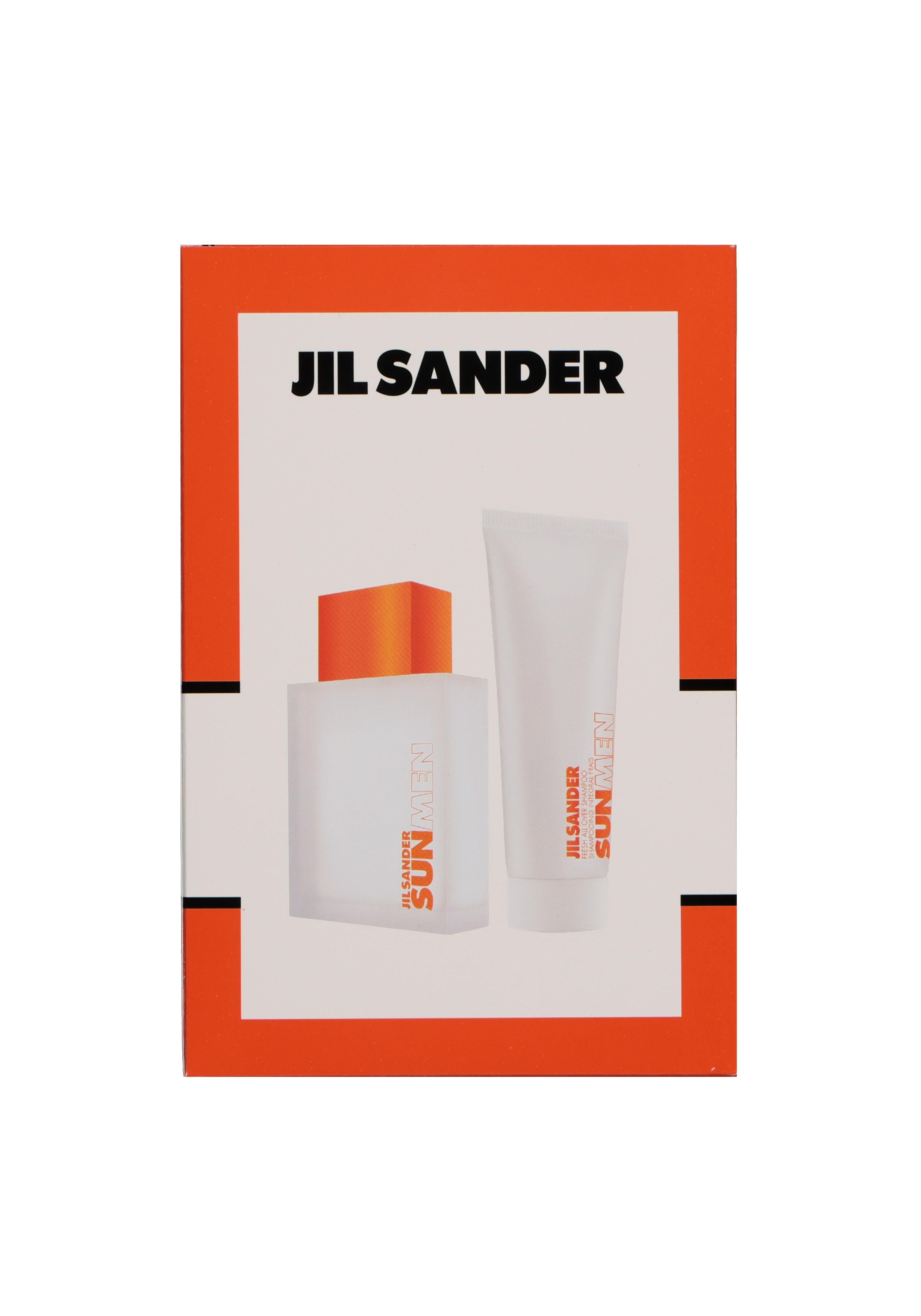 Heren cadeauset: Jil Sander Sun Men eau de toilette 75ml + shampoo 75ml