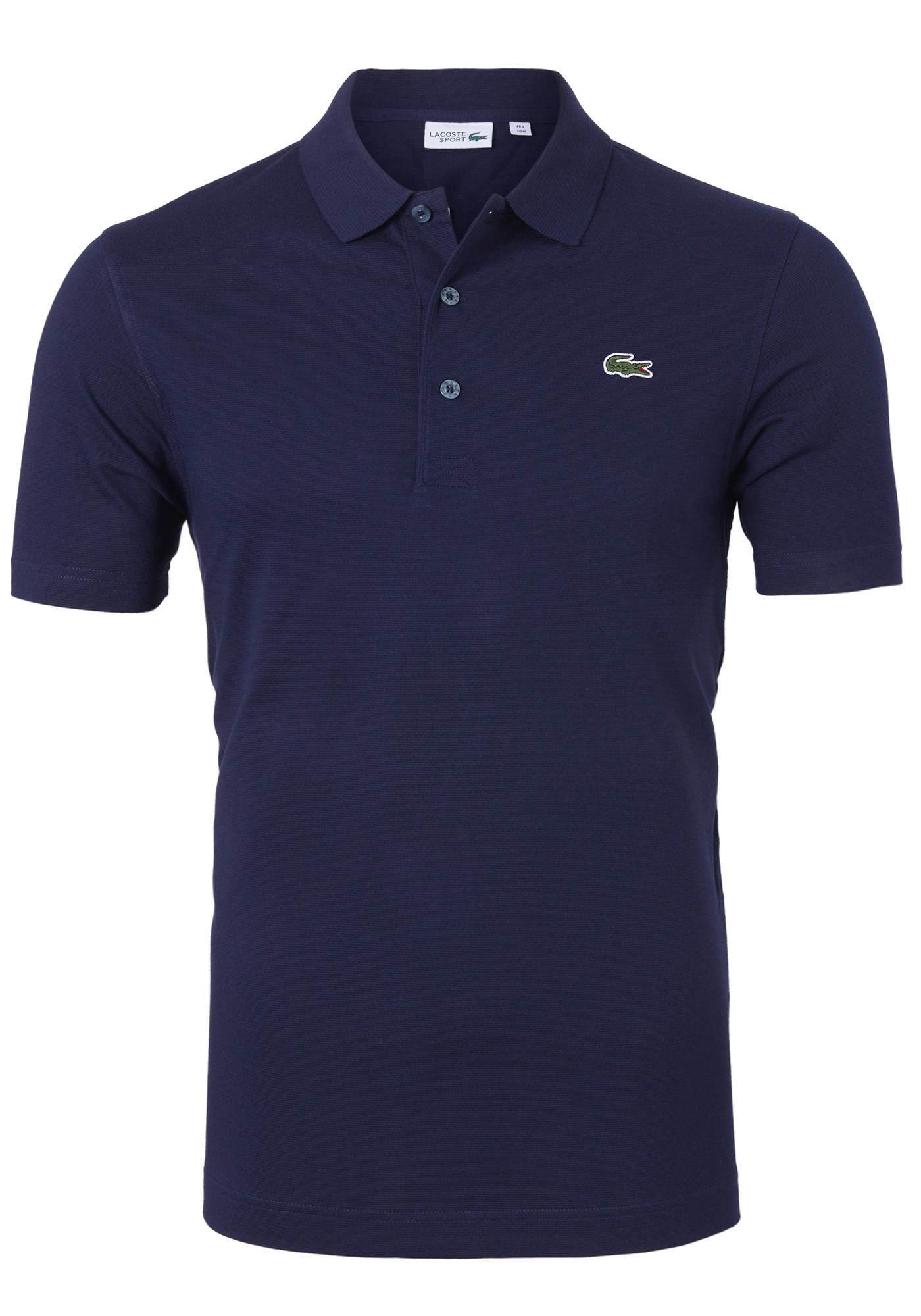 Lacoste Sport polo regular fit stretch, donkerblauw
