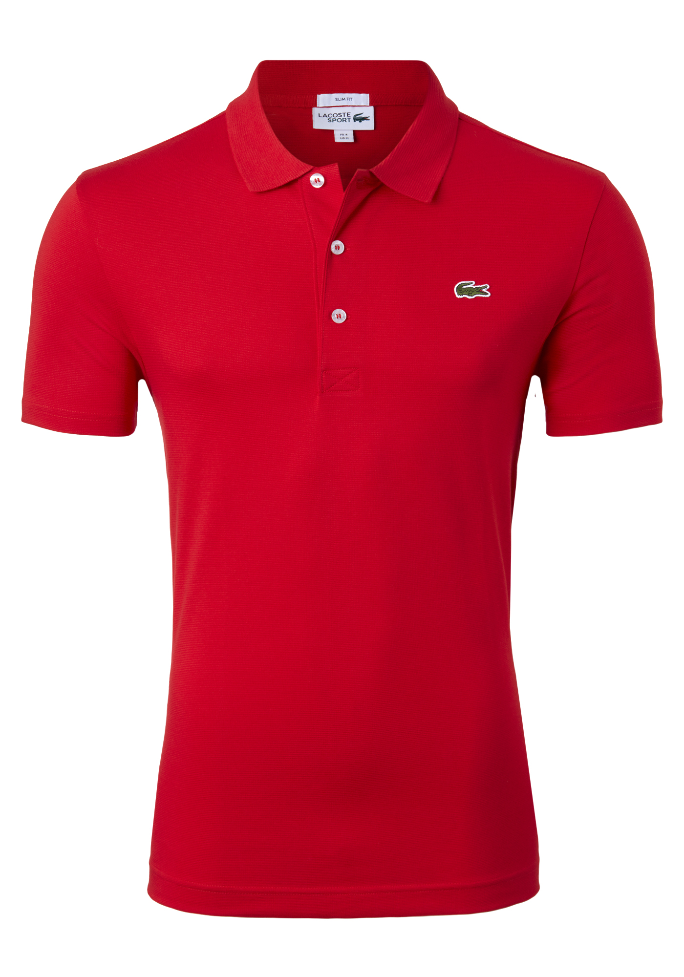 Lacoste Sport polo slim fit, ultra lightweight knit, rood