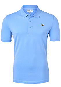 Lacoste Sport polo Regular Fit stretch, panorama lichtblauw