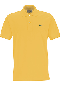 Lacoste Classic Fit polo, warm geel