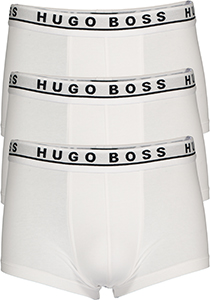 HUGO BOSS trunk (3-pack), heren boxers kort, wit   
