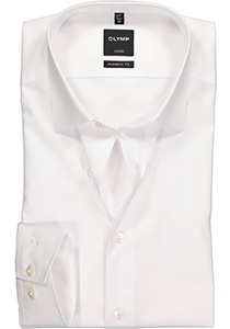 OLYMP Luxor modern fit overhemd, wit zonder borstzak