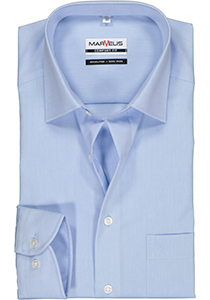 MARVELIS comfort fit overhemd, mouwlengte 7, lichtblauw