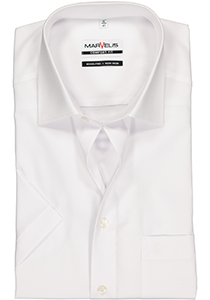 MARVELIS comfort fit overhemd, korte mouw, wit   