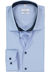 Seidensticker x-slim fit overhemd, lichtblauw (contrast)
