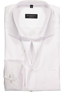 ETERNA comfort fit overhemd, mouwlengte 72cm, niet doorschijnend twill heren overhemd, wit