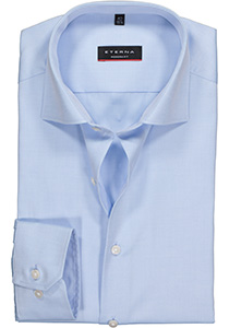 ETERNA modern fit overhemd, mouwlengte 72 cm, niet doorschijnend twill heren overhemd, lichtblauw
