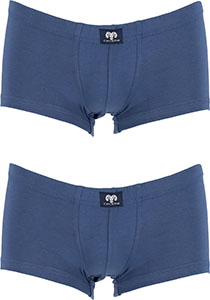 Ceceba heren boxers buikmodel (2-pack), blauw