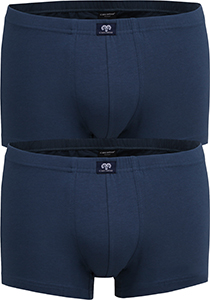 Ceceba heren boxers buikmodel (2-pack), blauw