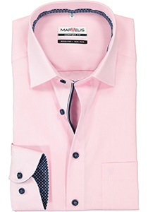 MARVELIS comfort fit overhemd, roze (contrast)