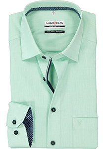 MARVELIS comfort fit overhemd, mintgroen (contrast)