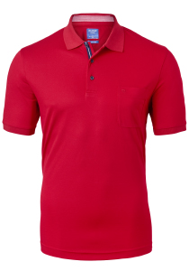 OLYMP modern fit poloshirt, active dry, rood
