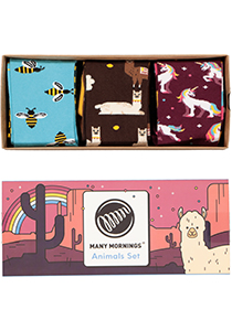 Many Mornings gift set (3-pack),  Animals Set