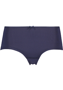 RJ Bodywear Pure Color dames hipster brief, donkerblauw